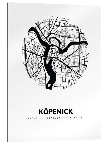 Galleriprint Map of Koepenick