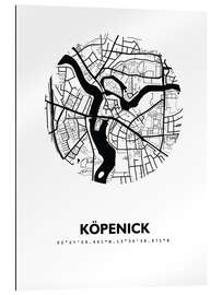 Gallery print Map of Koepenick