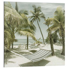 Magnettafel Paradiesischer Strandurlaub