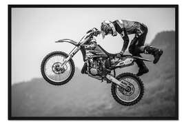 Gerahmter Kunstdruck Schlacht der Transzendenz