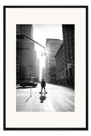 Gerahmter Kunstdruck Manhattan