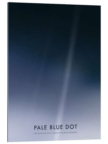 Tableau en plexi-alu Pale Blue Dot