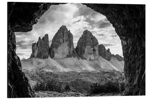 Stampa su alluminio Tre cime di Lavaredo, Dolomiti