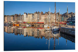 Aluminium print Honfleur harbor, Normandy, France