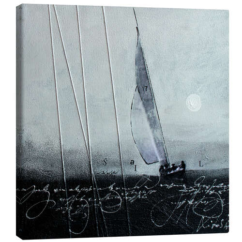 Canvas print Sail to the mood