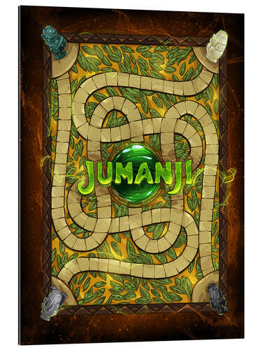 Quadro em plexi-alumínio Jumanji