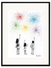 Gerahmter Kunstdruck Eine gemeinsame Reise