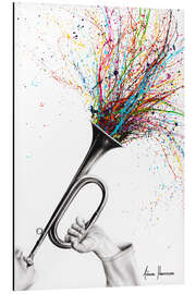 Magnettafel Aufsteigender Trompetenklang