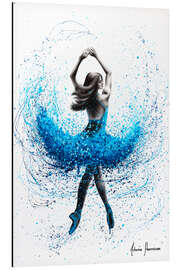 Magnettafel Ballerina in Traumblau