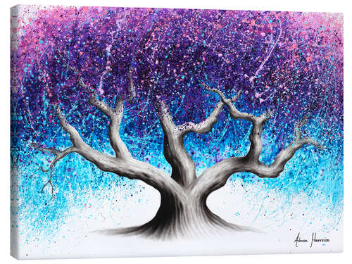 Canvas print Midnight dream tree