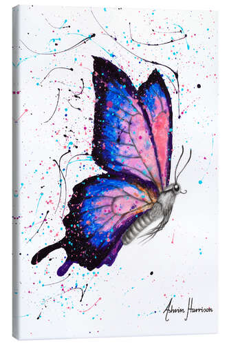 Canvas print Butterfly universe