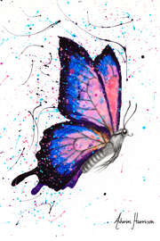 Magnettafel Schmetterlings-Universum