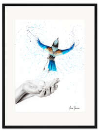 Gerahmter Kunstdruck Ein neues Kapitel