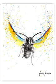 Obra artística  Valiente abeja - Ashvin Harrison
