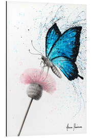 Magnettafel Schmetterling und Löwenzahn