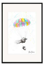 Gerahmter Kunstdruck Flughörnchen Träume