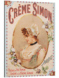 Aluminium print Creme Simon (French)