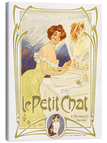 Canvas print Soap from Le Petit Chat