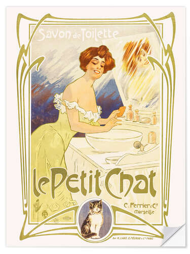 Wall sticker Soap from Le Petit Chat