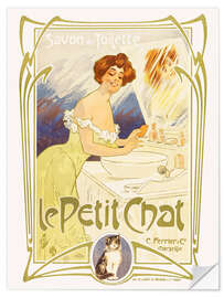Wandsticker Seife von Le Petit Chat (französisch)