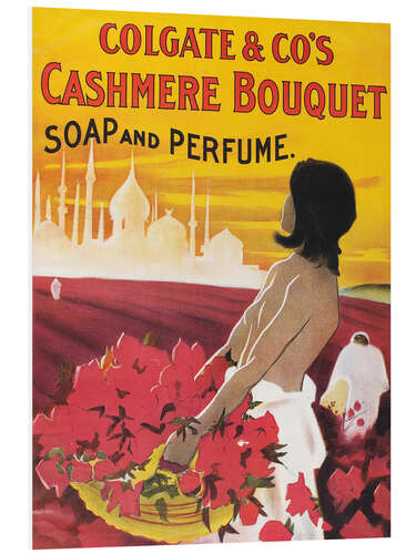 Hartschaumbild Colgate & Co's Cashmere Bouquet