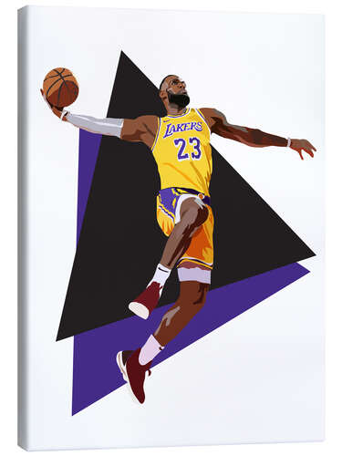 Canvas print Lebron James