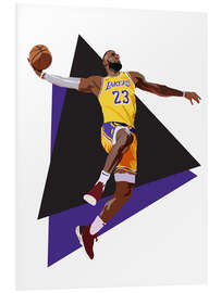 Stampa su PVC Lebron James