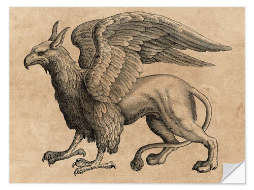 Wandsticker Der Vogelgreif