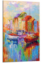 Magnettafel Schoner am Pier