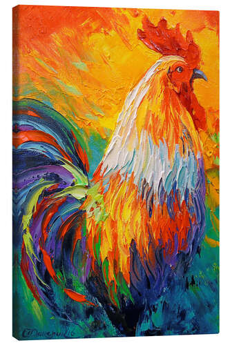 Canvas print Rooster