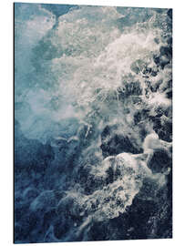 Tableau en aluminium Vagues froides