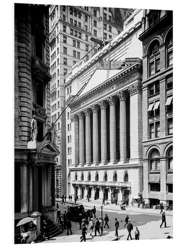 Foam board print Historic New York - Stock Exchange Stock Exchange 1900