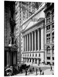 Magnettafel Historisches New York - Stock Exchange Börse 1900