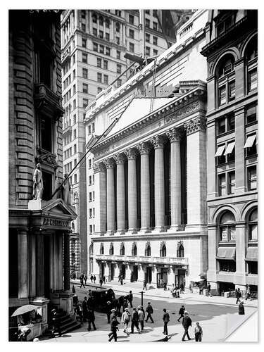 Wall sticker Historic New York - Stock Exchange Stock Exchange 1900