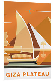 Gallery print Giza Plateau