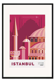 Gerahmter Kunstdruck Istanbul
