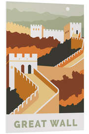 PVC print The great wall