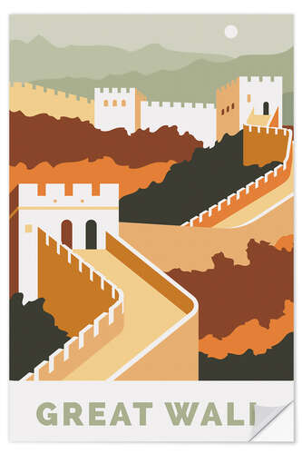 Wall sticker The great wall