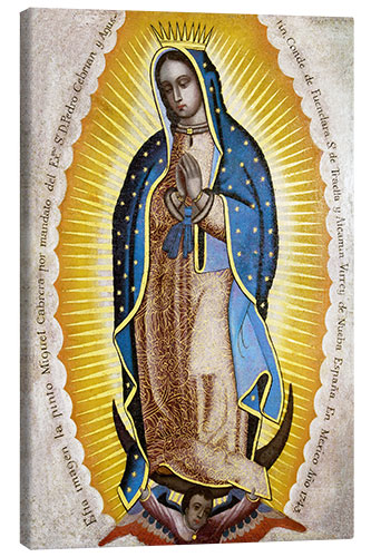 Quadro em tela Nossa Senhora de Guadalupe