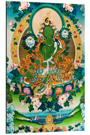 Magnettafel Shyama-Tara oder Grüne Tara