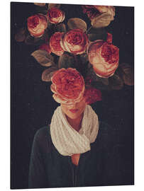 Magnettafel Das Lächeln der Rosen