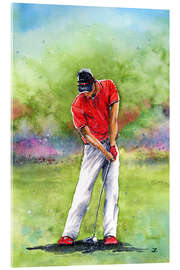 Acrylic print Golf Time