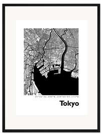 Gerahmter Kunstdruck Tokio