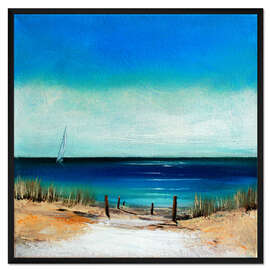 Gerahmter Kunstdruck Setzt die Segel