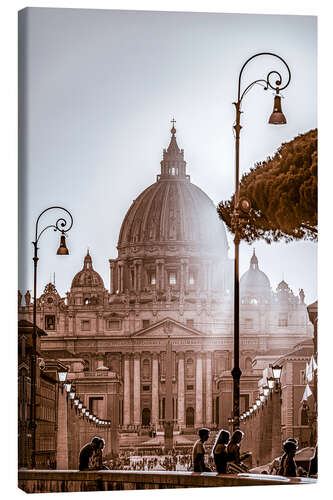 Lienzo Basílica de San Pedro en Roma