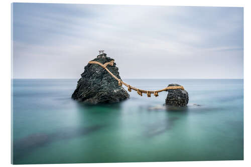 Acrylic print Meoto Iwa Sanctuary, Japan