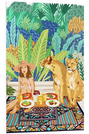 Foam board print Jungle Breakfast