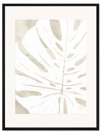 Gerahmter Kunstdruck Tropical Silhouette I