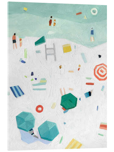 Acrylglasbild Beach Vista I