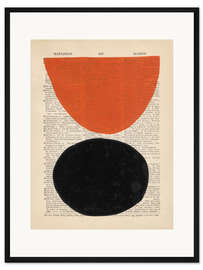 Gerahmter Kunstdruck Modern Definition IV